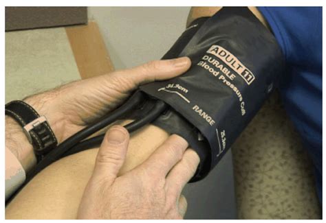 Proper Positioning Of The Blood Pressure Cuff Download