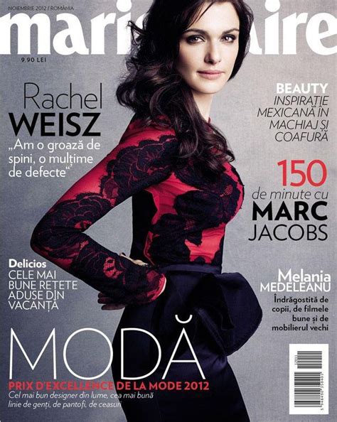 Rachel Weisz For Marie Claire Romania November 2012 Marie Claire Marie Claire Magazine