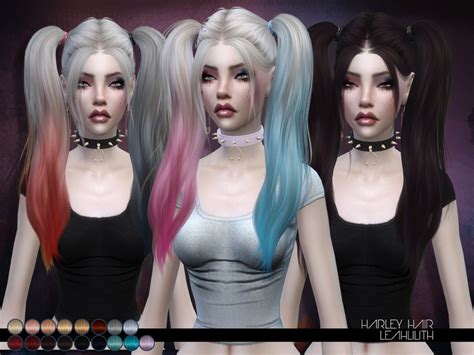 The Sims Resource Leahlillith Harley Hair