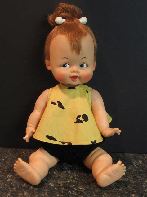 Vintage Pebbles Flintstones Doll