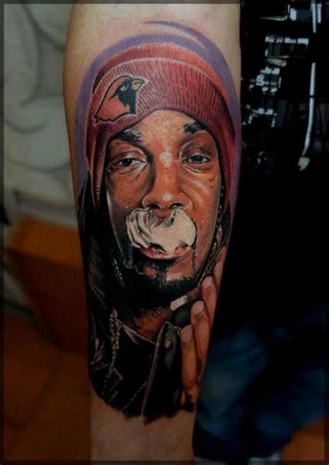 Arm Portrait Realistic Tattoo By Pavel Roch