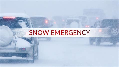 Snow Emergencies And Parking Restrictions Wrgb