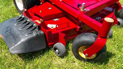 Exmark Turf Tracer 60 Deck Lawn Mower Walk Behind Inspection Video