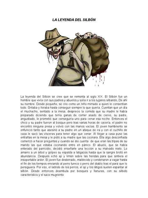 La Leyenda Del Silbón Pdf