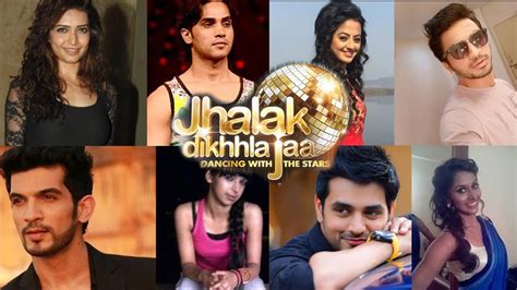 Jhalak Dikhhla Jaa 9 Contestants And Choreographers Full List Youtube
