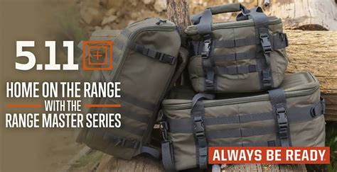 5 11 range master bags qualifier duffel and backpack
