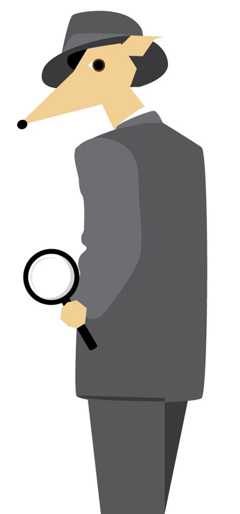 Detective clipart mystery solved, Detective mystery solved Transparent ...