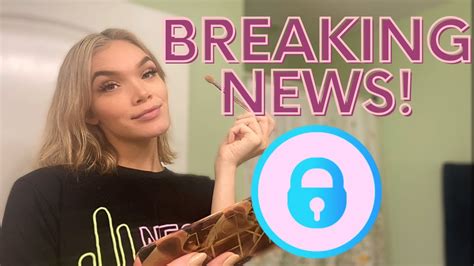 Onlyfans Scandal Verifed Creator Reacts Grwm Onlyfans Terms Of