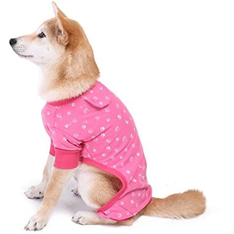 Speedy Pet Dog Cat Jumpsuit Pajamas Adorable Shirt Sleepwear Dog
