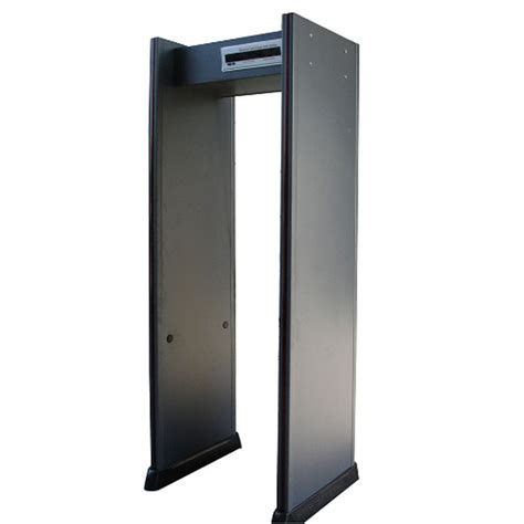 Capable of detecting tiny metal objects. 6 ZONES Powerful Door Frame Metal Detector Remote Control ...