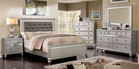 Cm7170sv Avior Silver Bedroom Furniture Of America Free Delivery