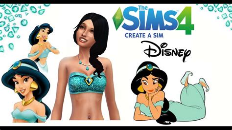Cas Sims 4 4 Princess Jasmine Youtube