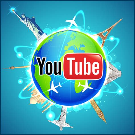 Youtube Around The World Infographic