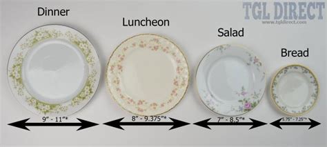 Replacement Dinnerware Plate Types Identifying Plates