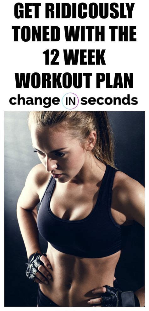 Full body workout at home without equipment. Get Ridiculously Toned With Our 12 Week Workout Plan ...
