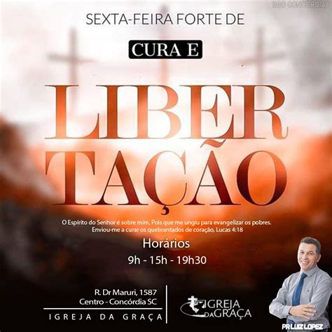 Pr Luiz Lopez Sexta Feira forte de cura e libertação