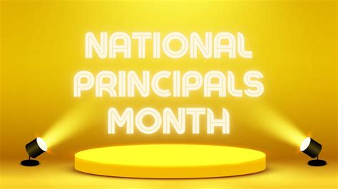 October is National Principals Month - Learning Forward