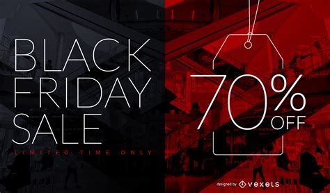 Black Friday Sale Discount Tag Design Vector Download