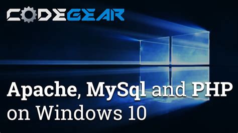 ***modified the title from uninstal mysql***. How to install Apache, MySql and PHP on Windows 10 - YouTube