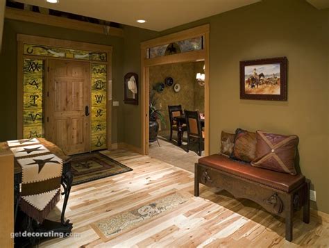 Western Paint Colors For Living Room Country House Interior Home Decor