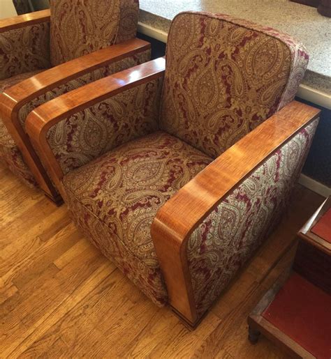 Our passion has always been design, quality of materials. Art Deco Salon Chairs, Sweden, circa 1930 For Sale at 1stdibs