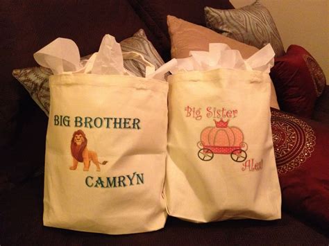 Sibling hospital goody bags | Big brother gifts, Sibling gifts, Big sister kit