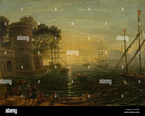 Claude Lorrain Port Hi Res Stock Photography And Images Alamy