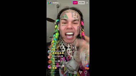 Tekashi 69 Live On Ig Full Video Snitching And Still On Top Youtube