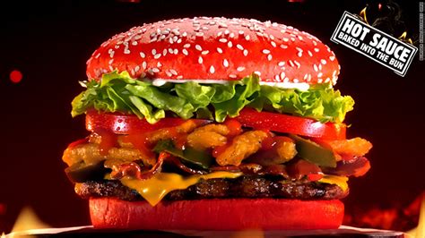 Burger Kings Angriest Whopper The Weirdest Fast Food Of 2016 Cnnmoney