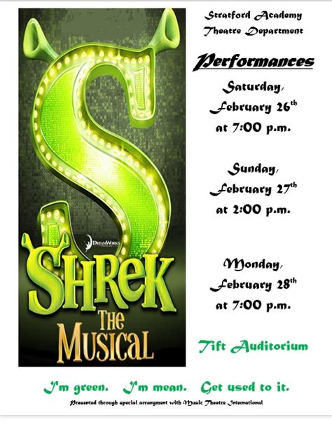 Shrek The Musical Takes Center Stage Once Again Stratford Gazebo