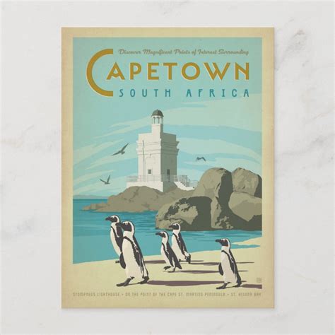 Cape Town South Africa Postcard Zazzle