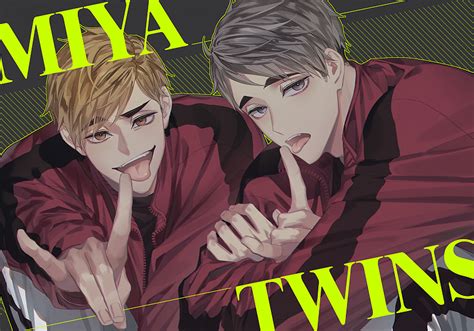 Miya Twins Haikyuu Image By Hemoon 3280994 Zerochan Anime