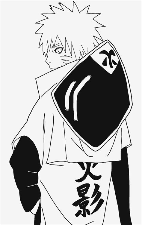 The Seventh Hokage Coloring Page Free Printable Coloring Pages For Kids
