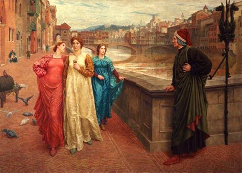 Dante And Beatrice By Henry Holiday