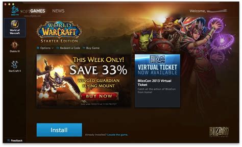 The app will also act as your gateway to future blizzard games. Battle.net App Mac 1.20.3.11943 - Download