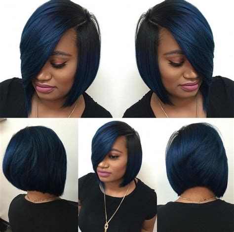 @prettyrare | weave bob hairstyles, quick weave hairstyles. 35 Stunning & Protective Sew In Extension Hairstyles