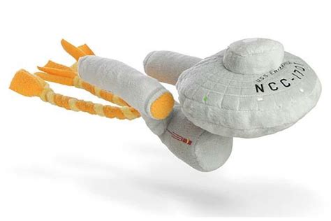 Star Trek Enterprise Plush Chew Toy For Dogs Gadgetsin