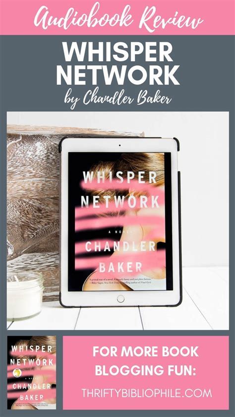 Audiobook Review Whisper Network By Chandler Baker Book Blogger