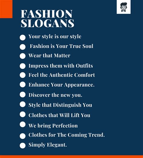 252 Brilliant Fashion Slogans And Taglines Fashion Slogans Slogan