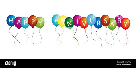 Anniversary Balloons Hi Res Stock Photography And Images Alamy