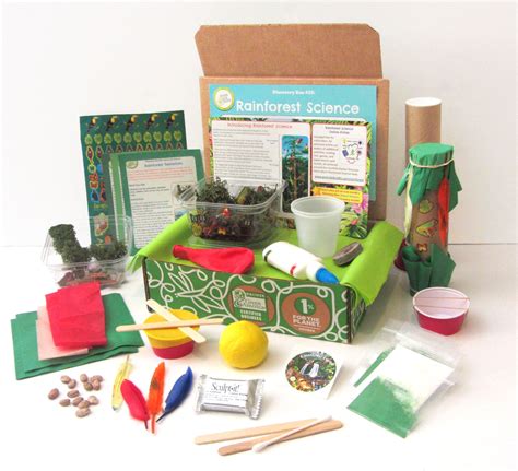Rainforest Science Discovery Box Green Kid Crafts