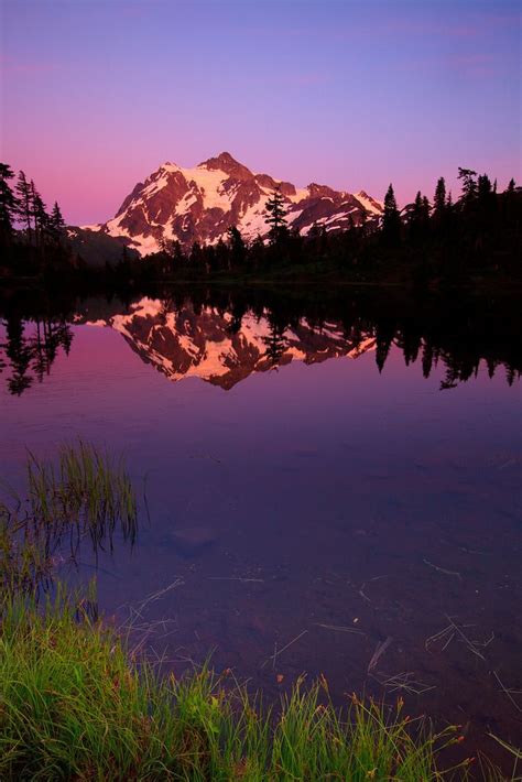 Satakentia Picture Of A Lake And Mount Shuksan North Cascades National