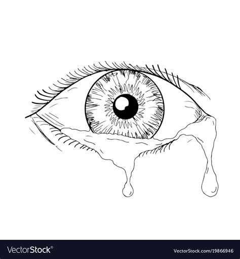 Anime Drawings Of Crying Eyes Drawing Anime Eyes Crying Free Image