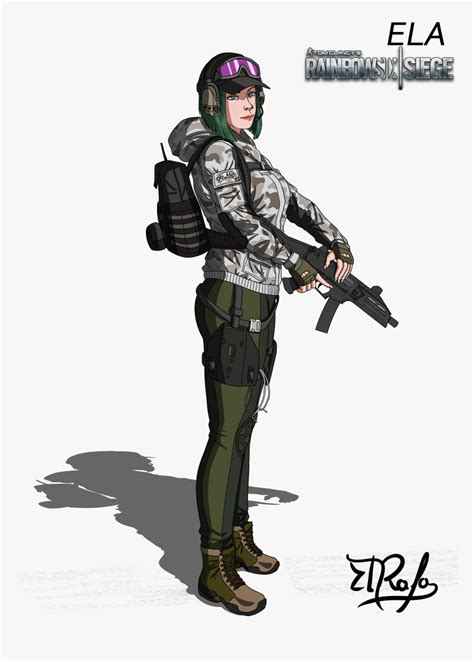 Rainbow Six Siege Ela Fanart Telegraph