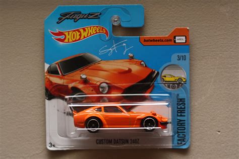 Hot Wheels 2017 Factory Fresh Custom Datsun 240z Orange Fugu Z
