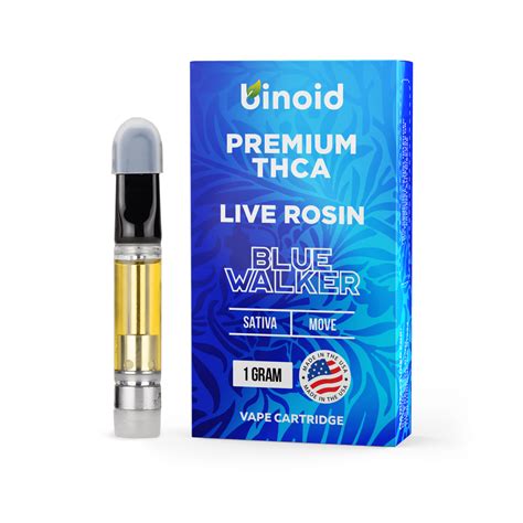 THCA Vape Cartridge Blue Walker 1000mg | Best THCA Vape