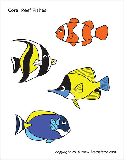Somewhere between blonde and orange. Sea Animals | Free Printable Templates & Coloring Pages ...