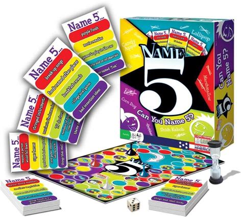 Name 5 Game By Endless Games Card Games Games Fun