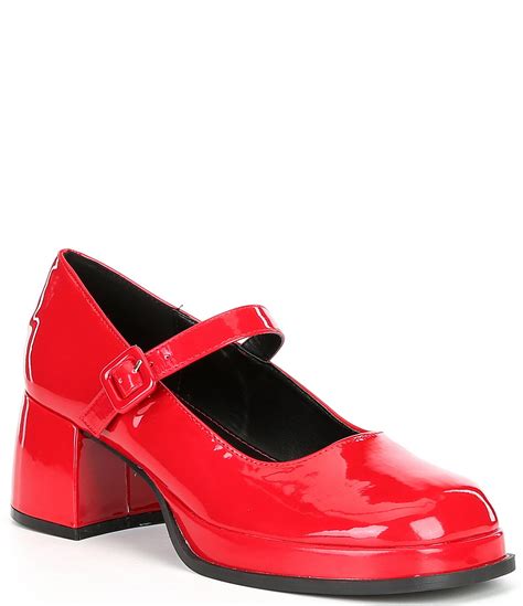 Girls Red Mary Jane Shoes Ph