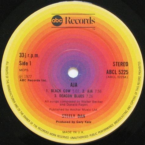 Steely Dan Aja 12 Vinyl Record Lp 1972 Etsy